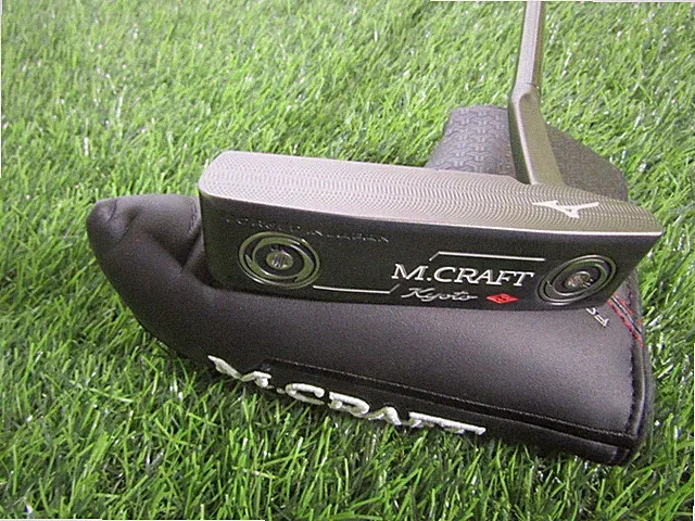 Mint Mizuno M. Craft City Kyoto S Putter, 35", Grey Ion, w/Headcover