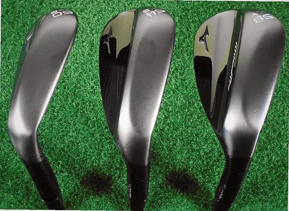 Mint Mizuno T-1 Black Ion 50/08, 54/12, 58/10 Wedge Set KBS Hi-Rev 2.0 115 Wedge
