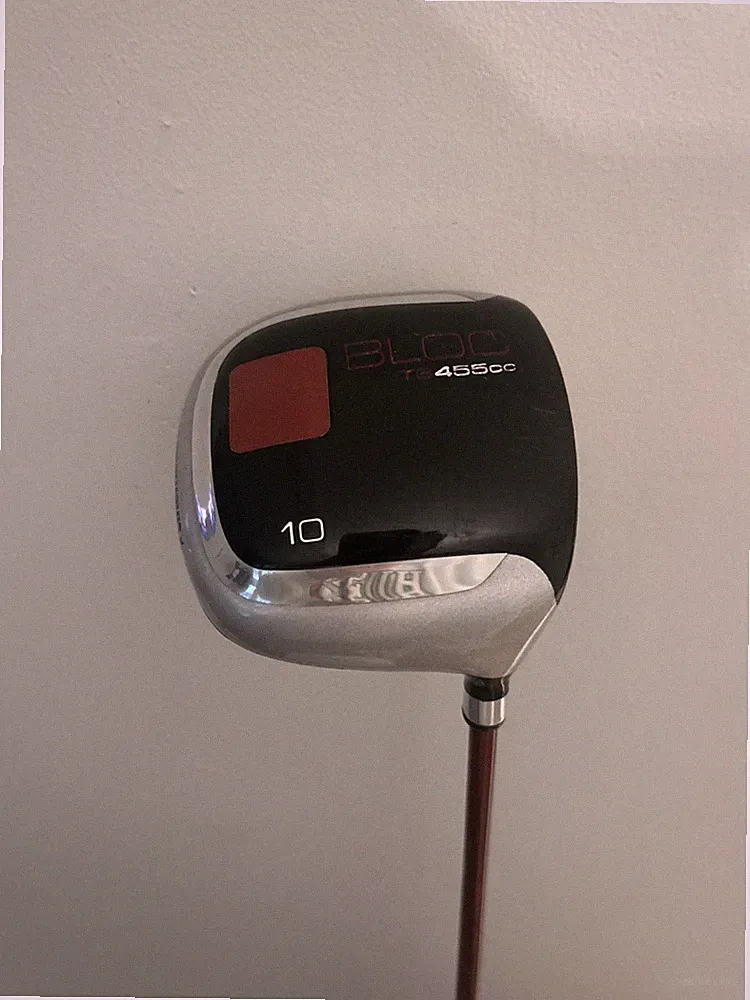 MINT Pinemeadow Bloc TS 455CC 10° Driver Golf Club RH 45” Graphite Firm Flex