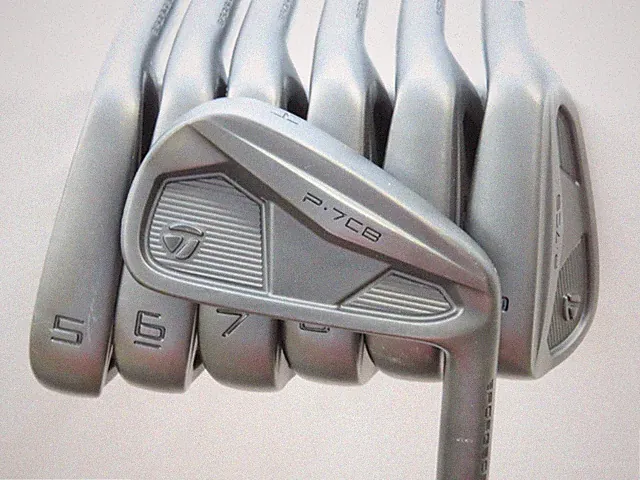 Mint Taylormade 2024 P-7CB Battle Worn Iron Set 4-PW Modus3 Tour 105 Stiff Steel
