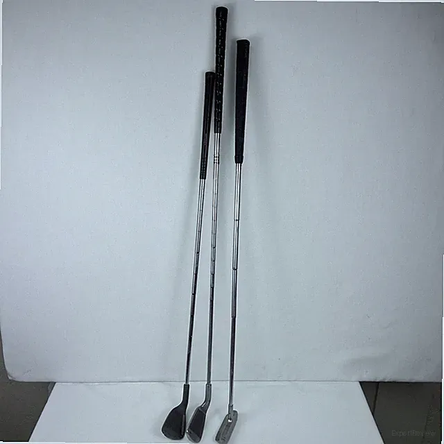 Miscellaneous Lot of 3 Golf Club Set Dunlop 7 Iron, Wilson Sand Wedge, & Putter