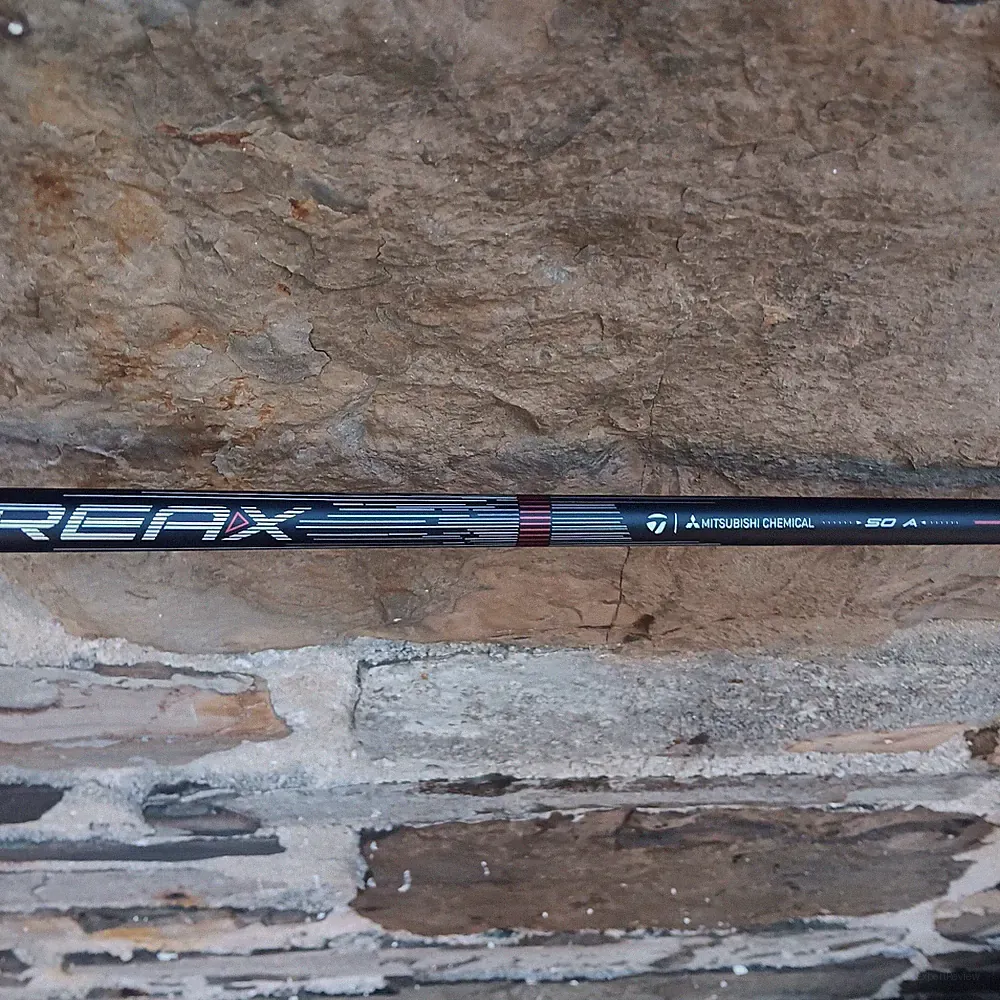 Mitsubishi Chemical REAX Red 50-A Senior Flex Driver Shaft for RH TaylorMade