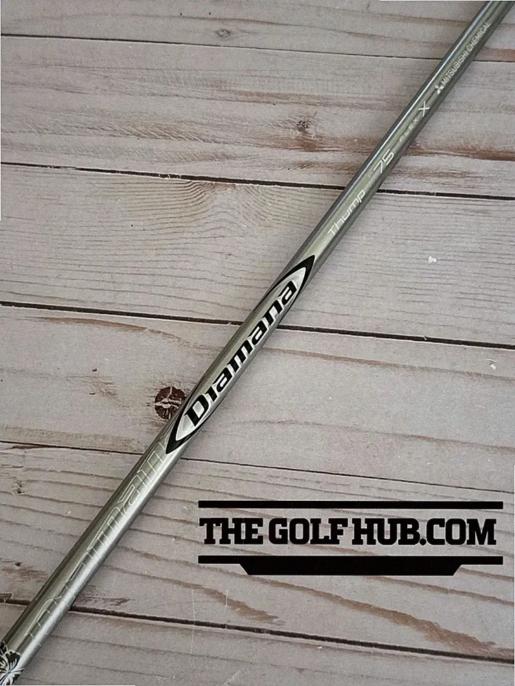 Mitsubishi Diamana Thump F75 X 42" Sonar Std+ Lamkin Fairway Shaft- Titleist Tip