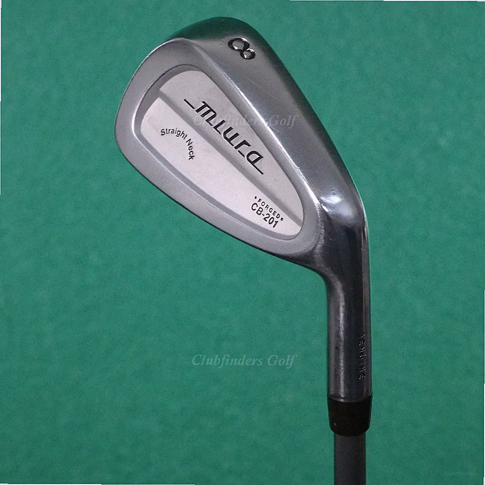 Miura CB-201 Straight Neck Forged Single 8 Iron ACCRA 90i Graphite Stiff