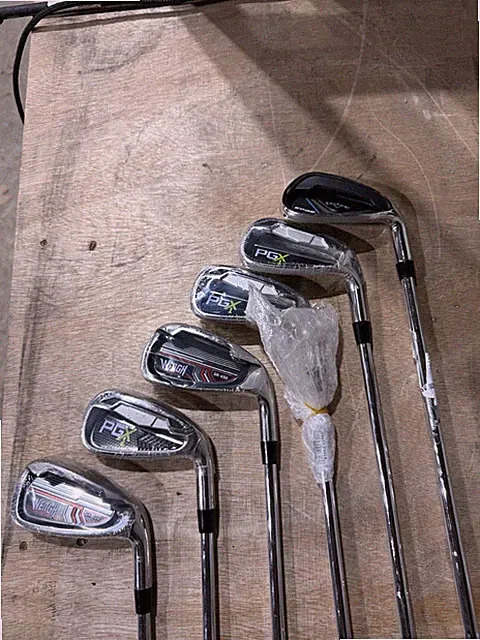 Mixed Brand Iron Set 4–9 Iron Callaway Edge PGX WENGH RH Steel Shafts New READ