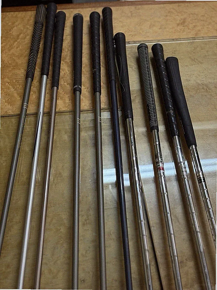 Mixed Golf Club Lot – 10 Clubs – Irons, Wedges, Putter – Great for Beginners
