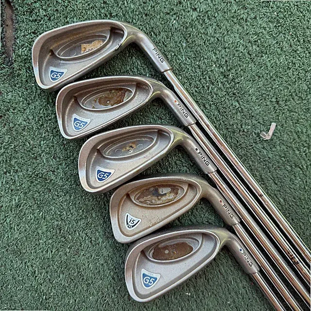 Mixed Lot PING G5 Irons Steel Shaft Cavity Back Game Improvement MISSING BADGES
