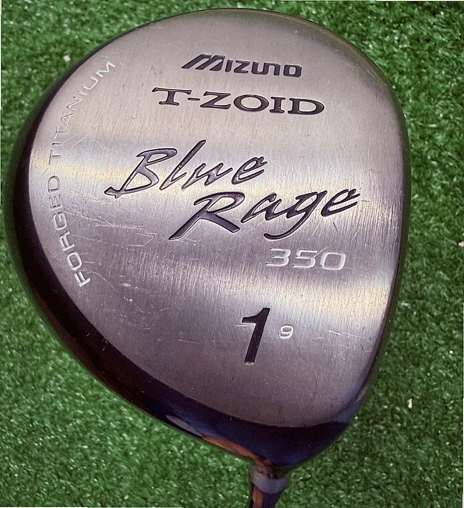 Mizuno BLUE RAGE 350 9* Ti Mini Driver Stiff Graphite NEW GRIP 45.5" VGC sa9577