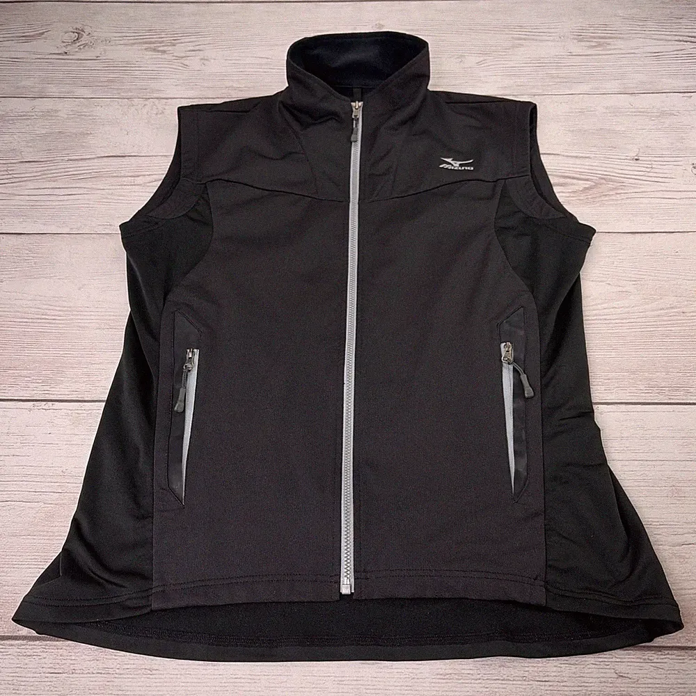 Mizuno Breath Thermo Men's Outdoor Golf Vest Black