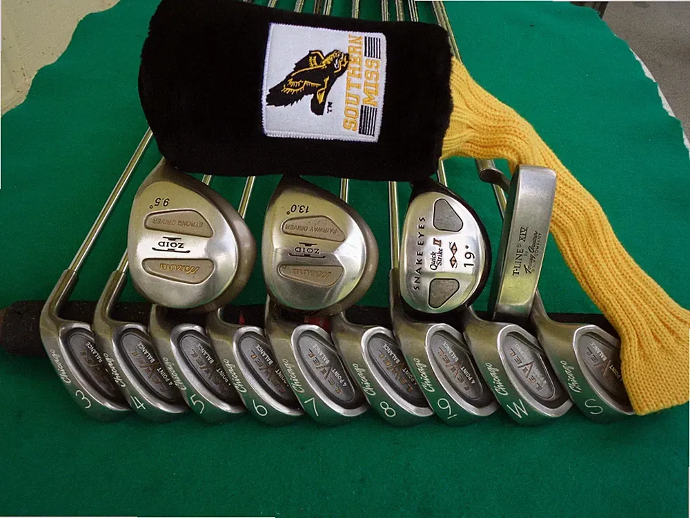 Mizuno Chicago Irons Driver Wood Hybrid Putter Complete Golf Club Set Mens RH