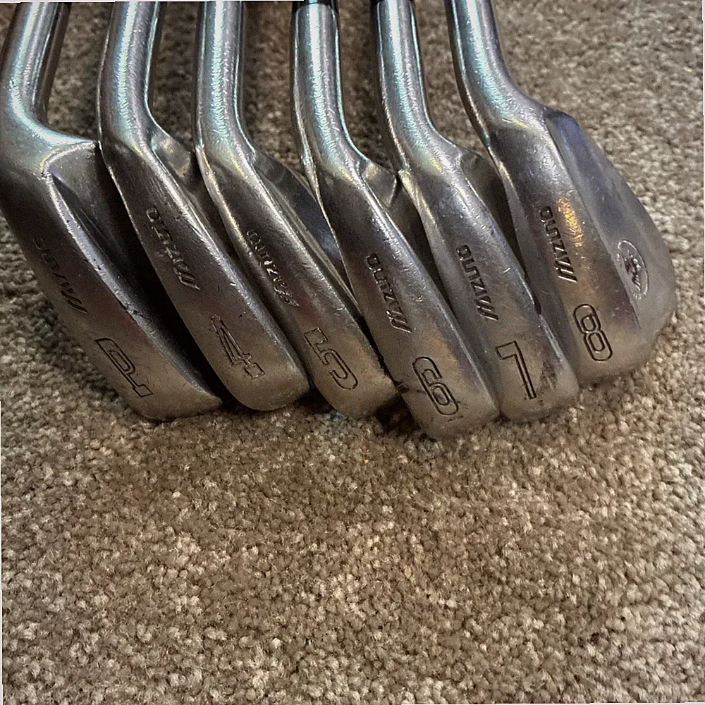 Mizuno Cimarron Golf Clubs Iron Set P, 5-8 Dyna Flex Steel Shafts RH 6 Clubs