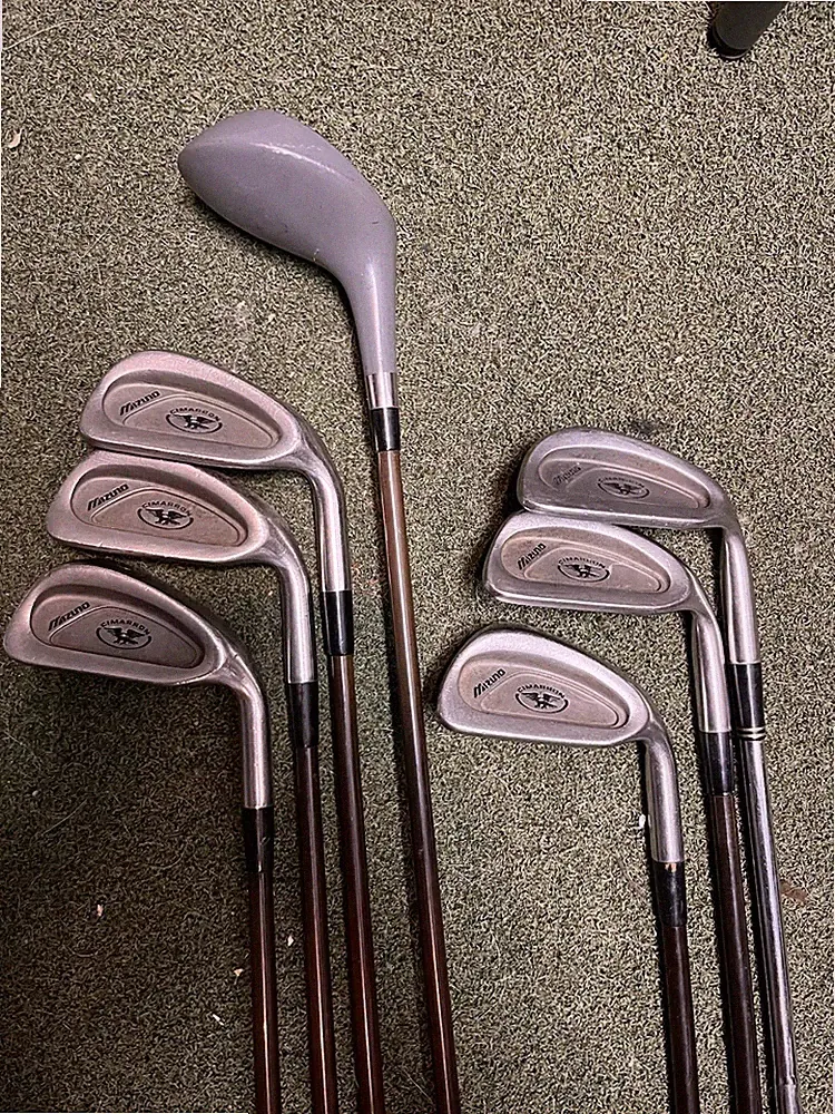 Mizuno Cimarron Iron Set W-5 and 5 Wood Graphite Regular Right Handed Golf Clubs