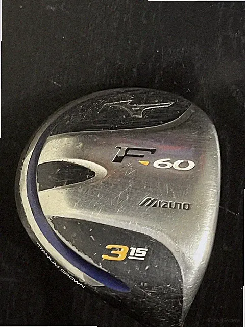 Mizuno F60 3 Wood 15* Stock Regular Flex 70g Shaft GP Tour Velvet Midsize 42.5"
