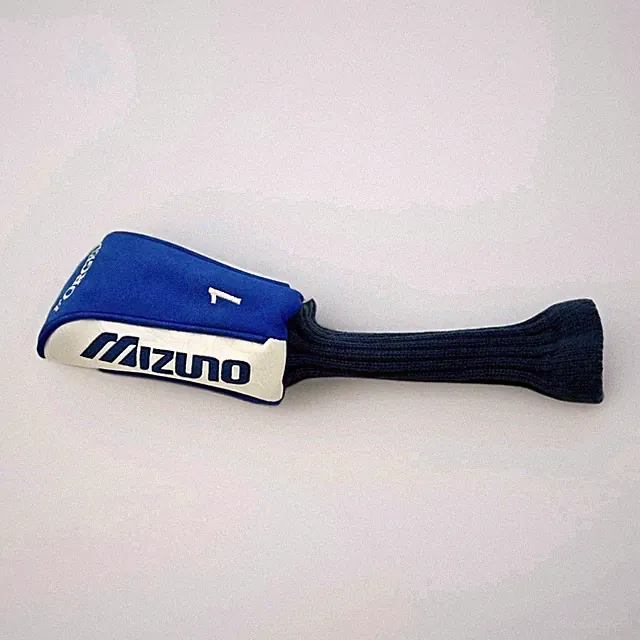 Mizuno Forged 1 Driver Headcover Blue White Vintage Golf Club Cover Long Sock