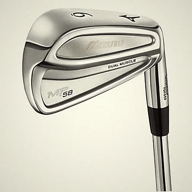 Mizuno Golf Club MP-58 4-PW Iron Set Stiff Steel FST KBS Tour Value
