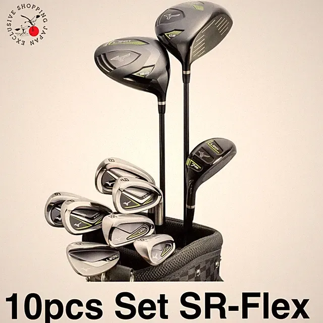 Mizuno Golf LX-01 Beginner to Intermediate 10pcs Club Set SR-Flex No Bag RH Men