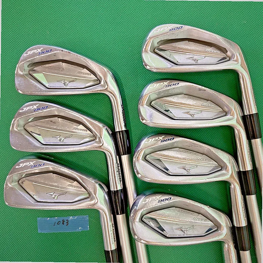 Mizuno JPX 900 Forged Iron Set 7pcs 4-Pw Flex S Stiff Graphite Shaft Golf Clubs