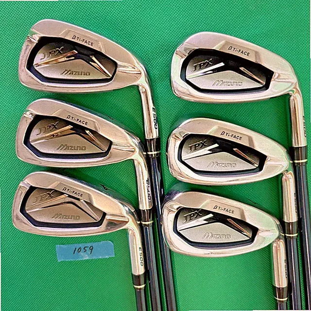 Mizuno JPX E500 Ti Iron Set 6pcs 5-Pw Flex SR Stiff Regular Graphite Shaft