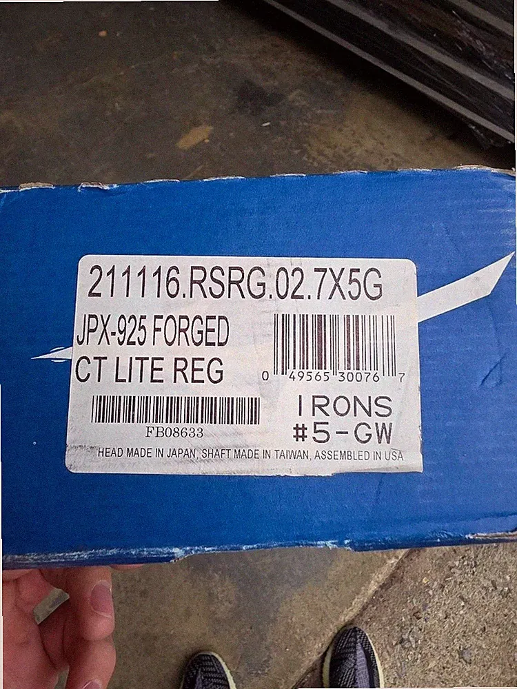 Mizuno JPX925 Forged Irons, Right Hand - 7 Piece Set 5-PW, GW