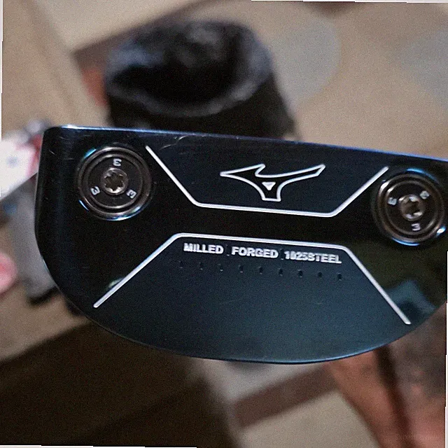Mizuno M-Craft Milled Forged Steel Putter RH Regular Flex Black/Blue Used