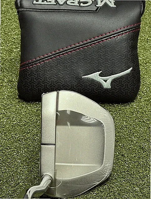 Mizuno M Craft Nagoya B Nickel Mallet Putter Forged in Japan 34" w/ Cover MINT!