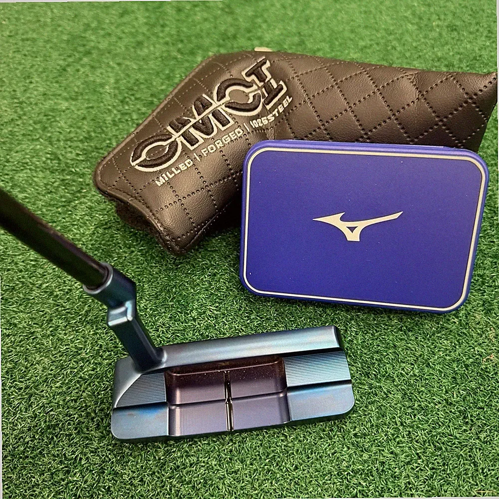 Mizuno M Craft OMOI 04 34" Blade Putter Ion Blue MRH w/HC & Weight Kit MINT!