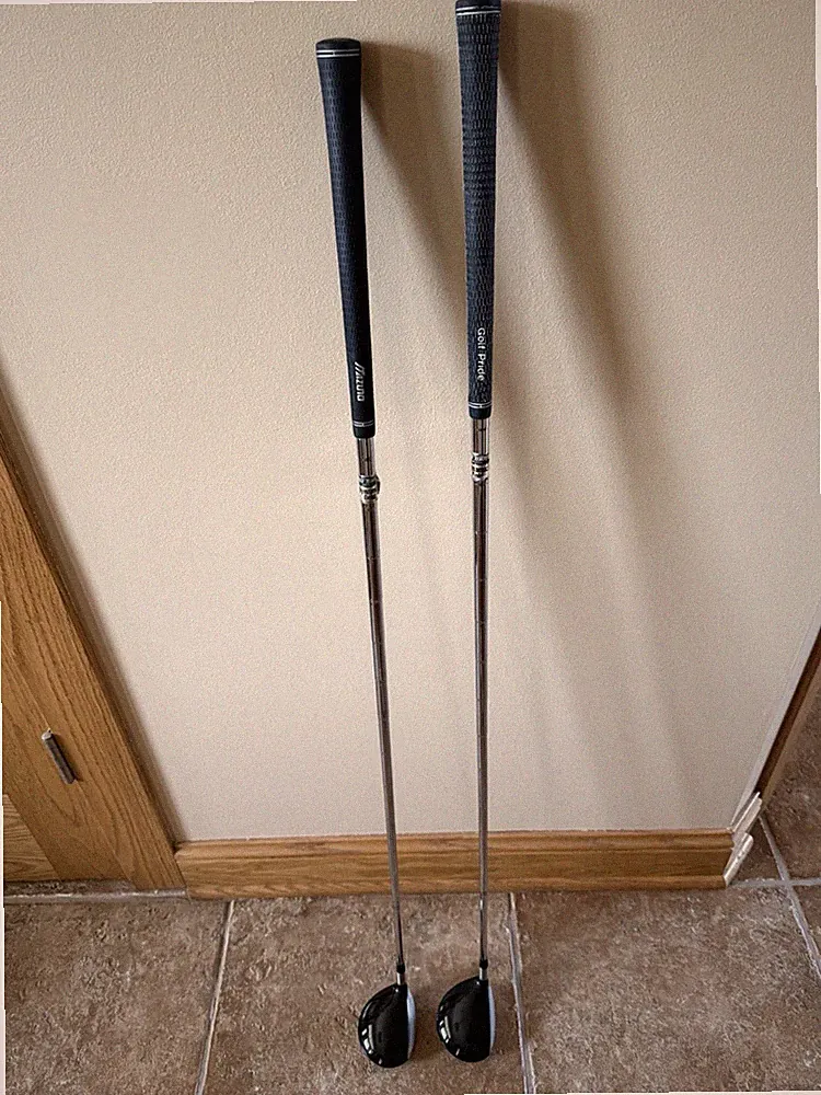 Mizuno MP-001 3-Wood 5-Wood RH R True Temper Dynamic Gold S300 Stiff Shafts