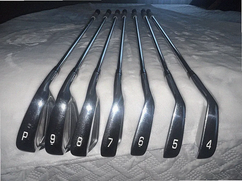 Mizuno MP-20 MMC 4-PW Iron Set | Project X Steel Stiff Shafts | Midsize Grips