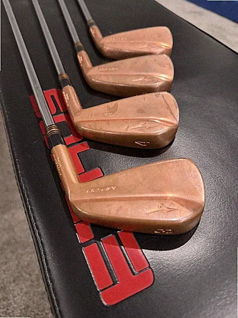 Mizuno MP-20 Raw Copper Limited Edition Iron Set 3-PW