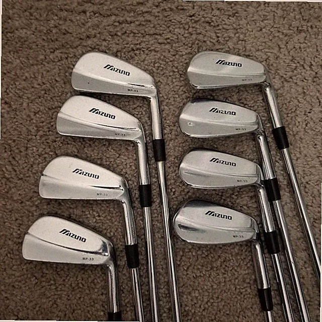 Mizuno MP-33 Iron Set 3-PW Project X Rifle 6.5 Extra Stiff Flex Forged Steel RH