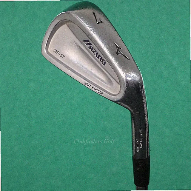 Mizuno MP-57 Cut Muscle Forged Single 7 Iron Precision Rifle FCM 5.5 Steel Firm
