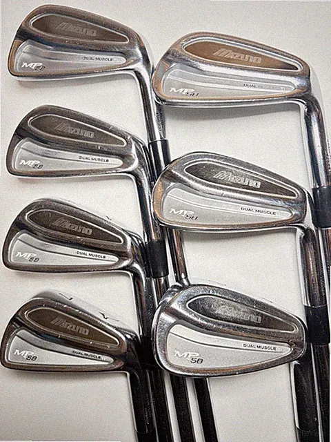 Mizuno MP-58 4-PW Iron Set 7pcs S-Flex RH NS PRO 950GH Steel Shaft