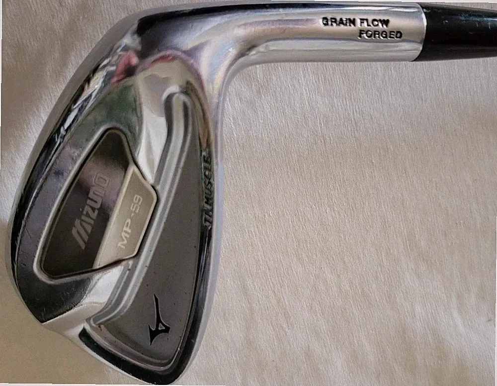 Mizuno MP 59 Single Iron Pitching Wedge PW Regular Right 37 Needs Grip Golf Club