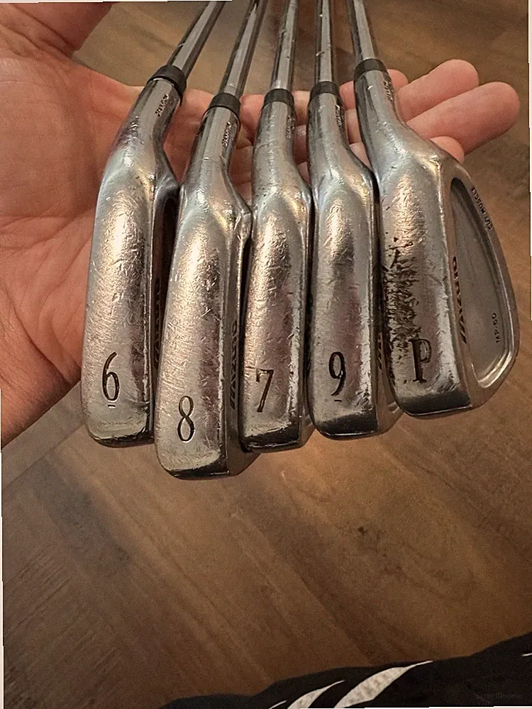 Mizuno MP-60 Forged Iron Set 6 7 8 9 PW Project X Flighted 6.0 Golf Clubs