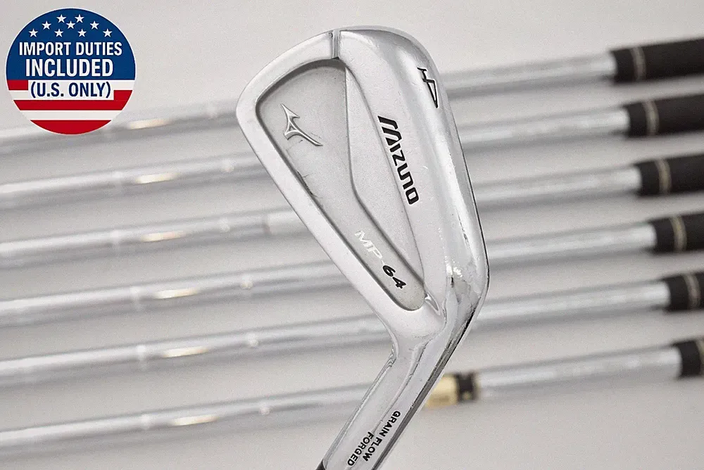 Mizuno MP-64 Forged 4-PW 7pcs Iron Set DG S200 Stiff RH JDM Golf Clubs Irons