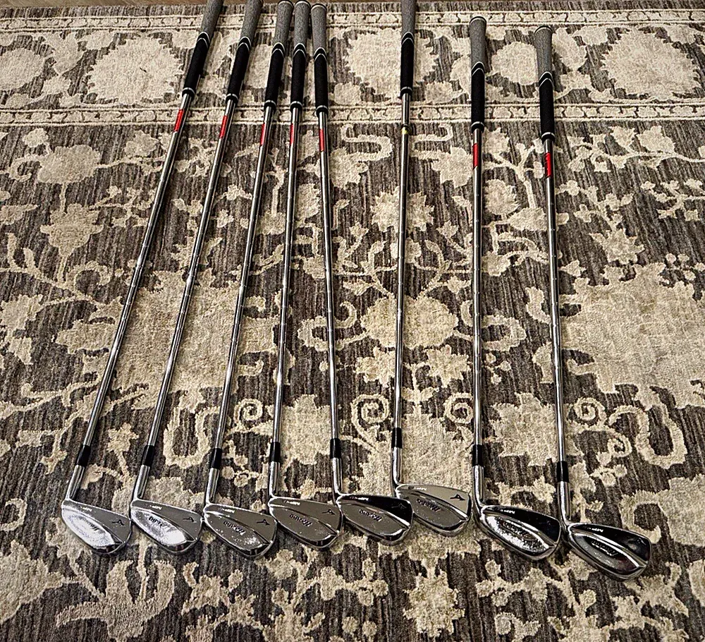 Mizuno MP-69 3-PW Extra Stiff shafts midsize grips