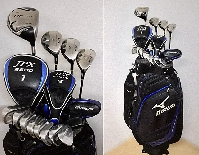 MIZUNO MP CRAFT H4.JPX etc. men's golf club full set! Caddy bag included