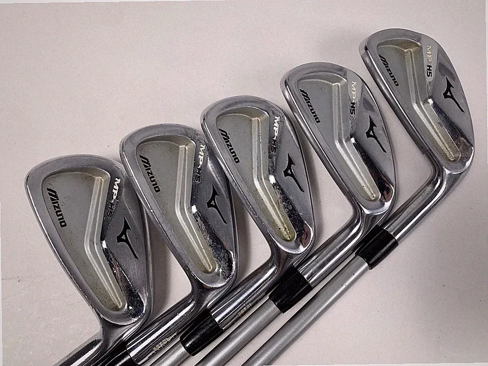 Mizuno MP H5 Iron Set 5-9 OTi 75 Regular Graphite Mens RH Midsize Grips -1/2"