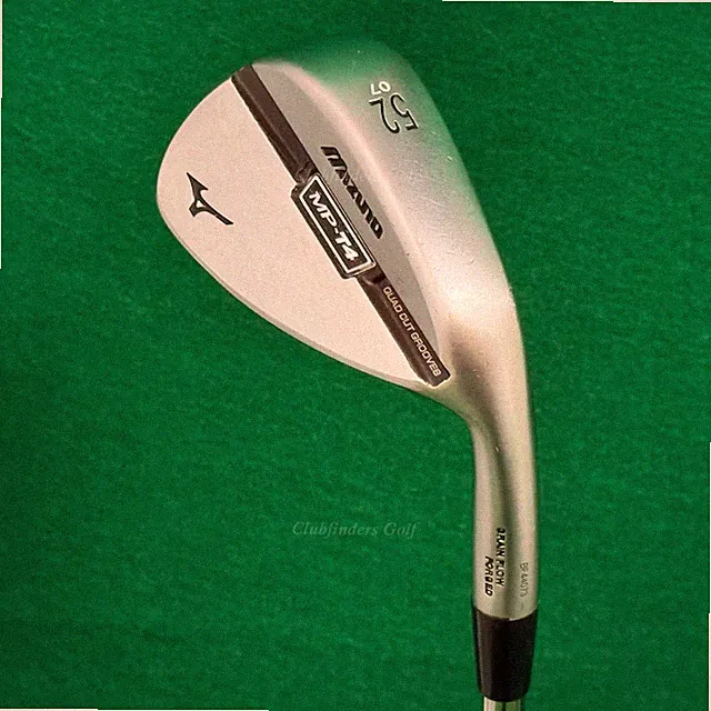 Mizuno MP-T4 White Satin 52-7 52° Gap Wedge DG Spinner Steel Wedge Flex