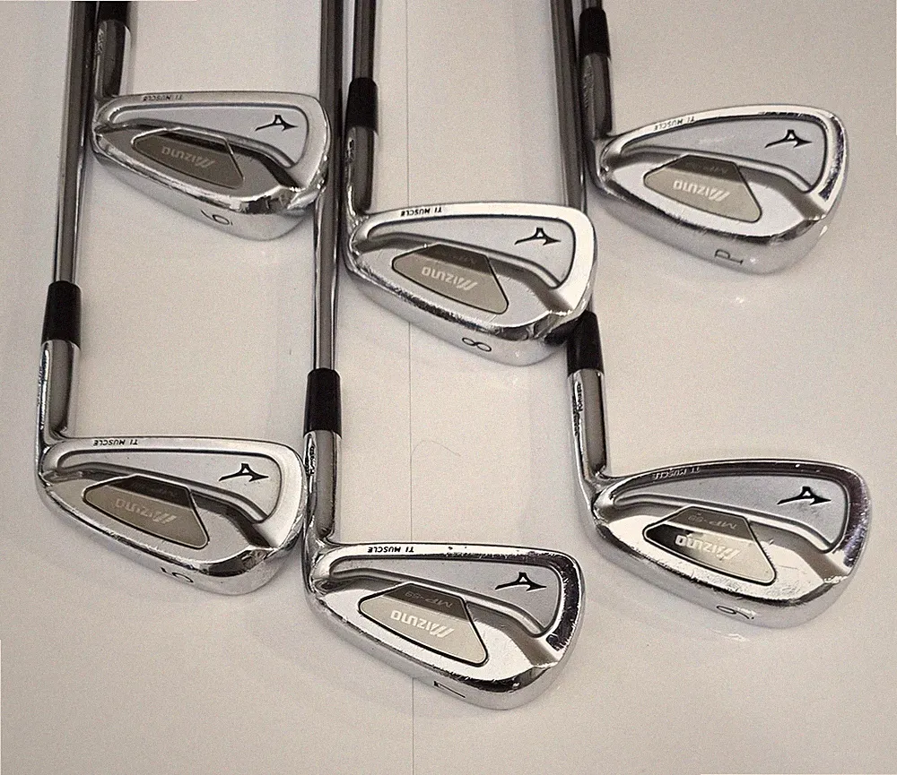 Mizuno MP59 Ti Muscle Iron Set 5-P / Upgraded Midsize Grips! / R300 Regular Flex