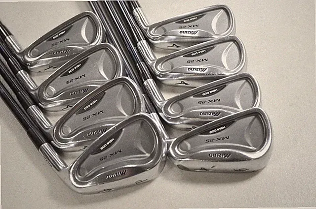 Mizuno MX-25 3-PW Iron Set Regular Flex Right Exsar IS2 Graphite # 217877