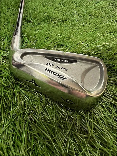 MIzuno MX-25 6 Iron Hemi Cog RH Exsar IS2 Regular Flex Shaft 38.5"