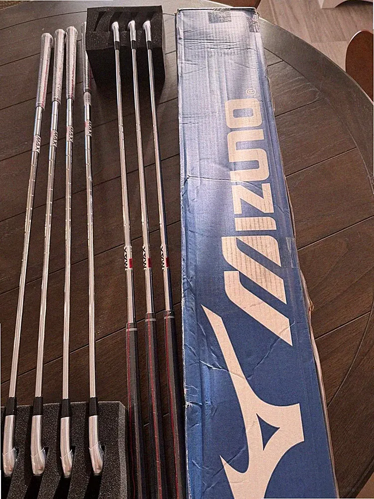 Mizuno MX Speed Metal Irons 7 Piece Set - RH Steel Regular Flex NEW Golf Clubs