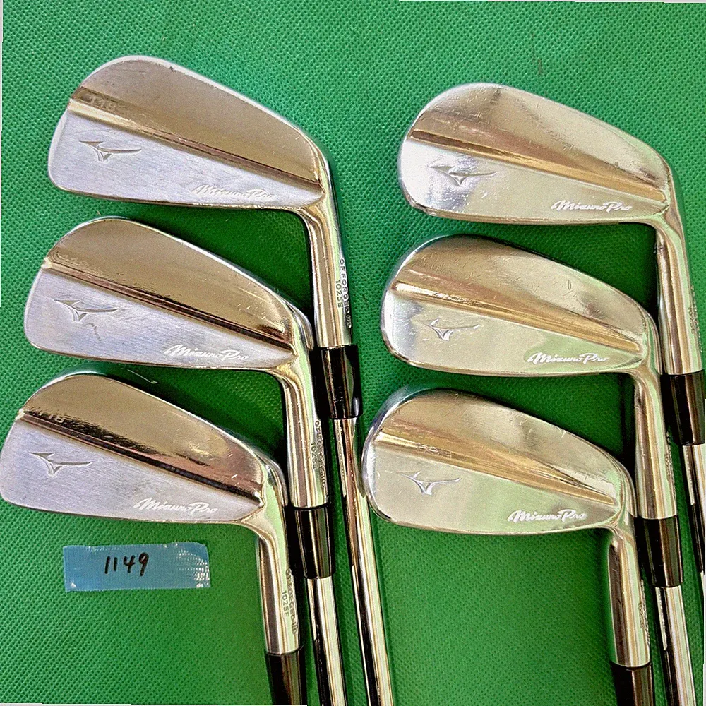 Mizuno Pro 118 Iron Set 6pcs 5-Pw Flex S Stiff KBS Steel Shaft Golf Clubs RH