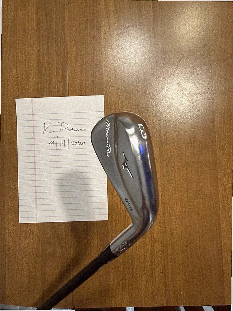 Mizuno Pro 245 3 Iron Mitsubishi MMT 105X Grip Master Midsize Grip