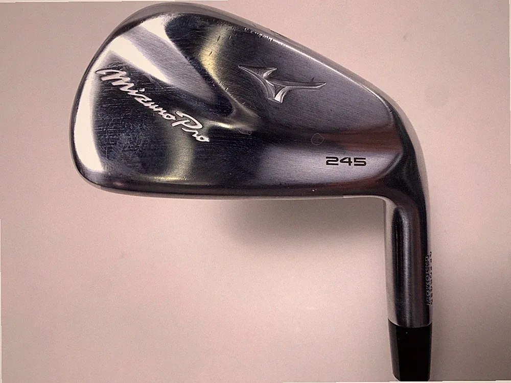 Mizuno Pro 245 Single 7 Iron DG S300 105g Stiff Steel RH Midsize Grip +1.25"