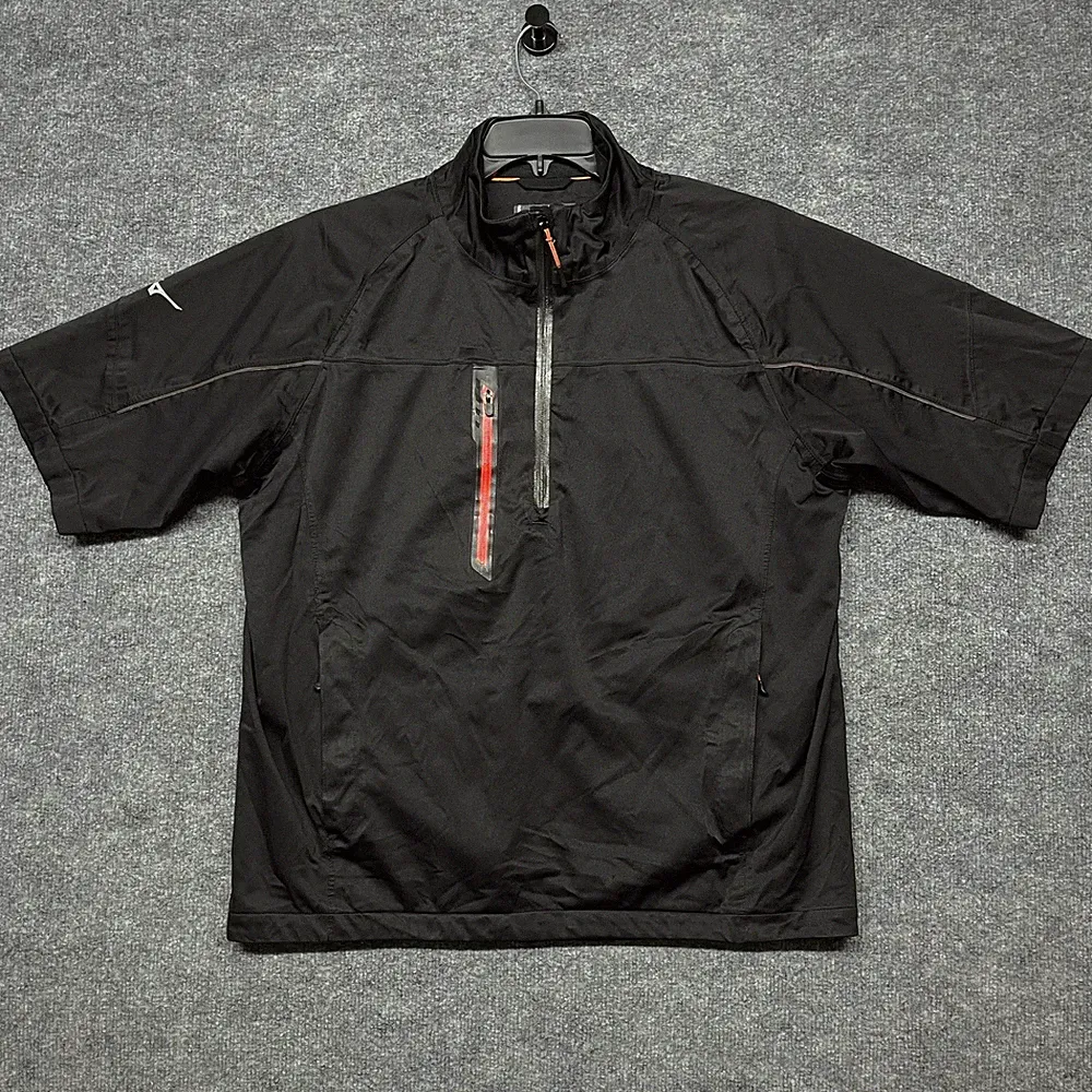 Mizuno Pro Collection Windbreaker Men Medium Black