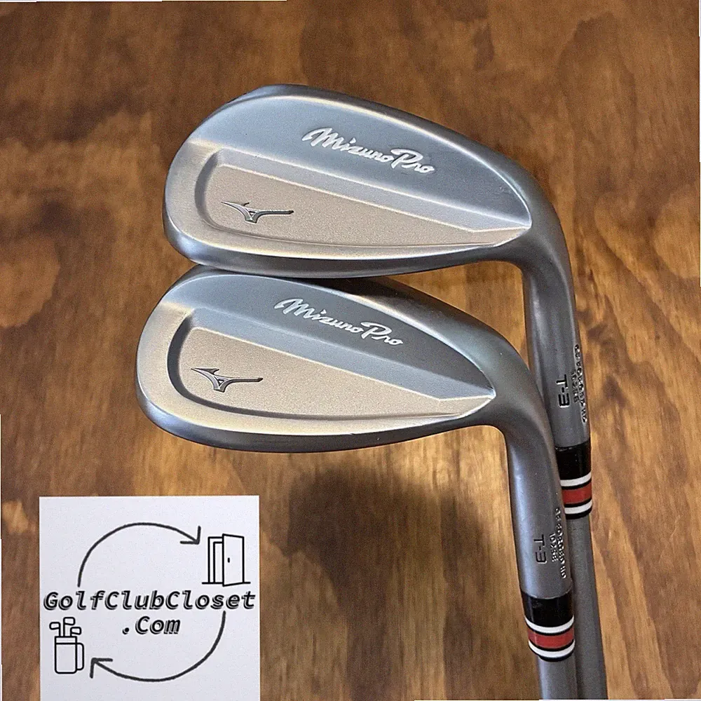 Mizuno Pro T-3 Sand And Lob Wedge Set / 54° 58° Regular+ Flex Steel C-Taper 115