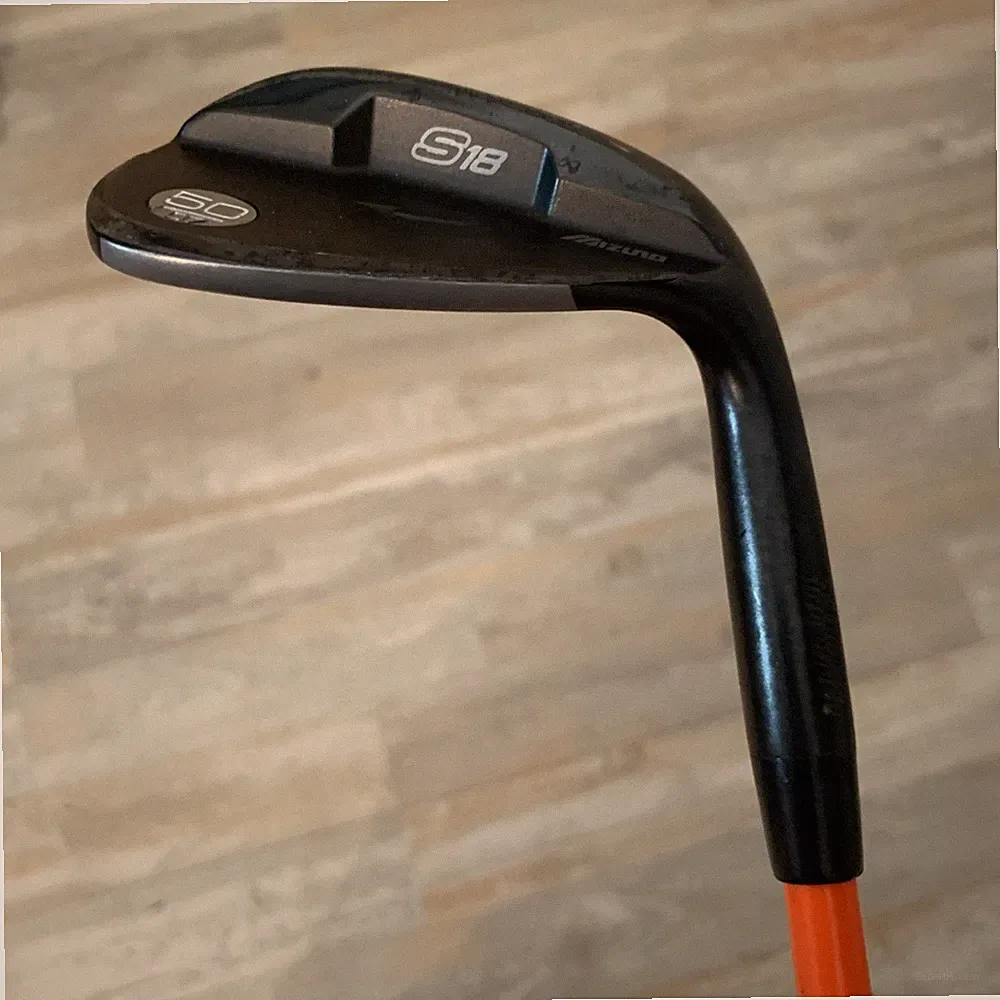 Mizuno S18 Forged Black 50* Gap Wedge