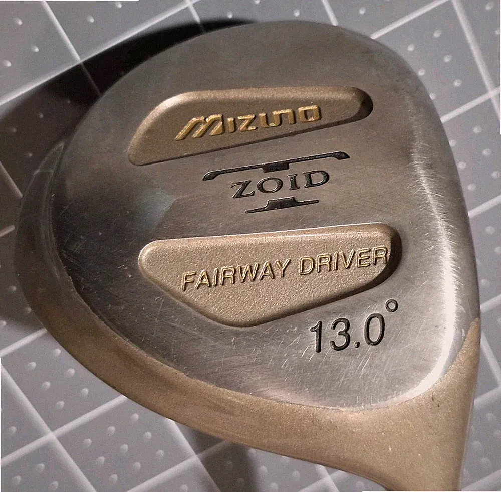 Mizuno T-Zoid Fairway Mini Driver 13° RH 43" w/ Steel True Temper Shaft.